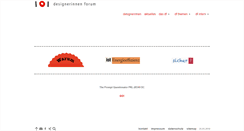 Desktop Screenshot of news.designerinnen-forum.org